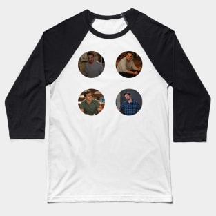 Nick Miller Sticker Pack Baseball T-Shirt